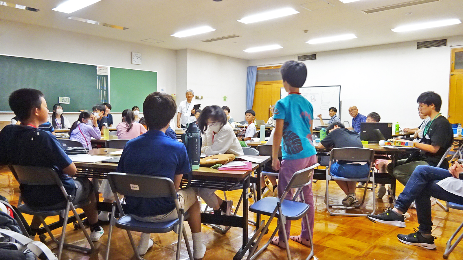 『SCIENCE CAMP 〜焼津青少年の家〜』の様子